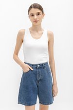 DILLON LONG DENIM SHORTS DILLON LONG DENIM SHORTS
