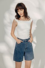 DILLON LONG DENIM SHORTS DILLON LONG DENIM SHORTS