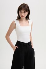 CLAYTON PLEATED BELTED TWILL PANTS CLAYTON PLEATED BELTED TWILL PANTS