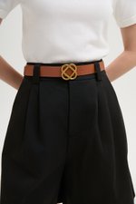 VIVIENNE PLEATED TWILL LONG SHORTS VIVIENNE PLEATED TWILL LONG SHORTS