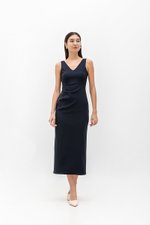 IRIS PLEATED MIDI DRESS IRIS PLEATED MIDI DRESS