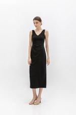 IRIS PLEATED MIDI DRESS IRIS PLEATED MIDI DRESS