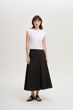 BRYNN DROPWAIST MIDI SKIRT