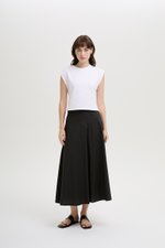 BRYNN DROPWAIST MIDI SKIRT