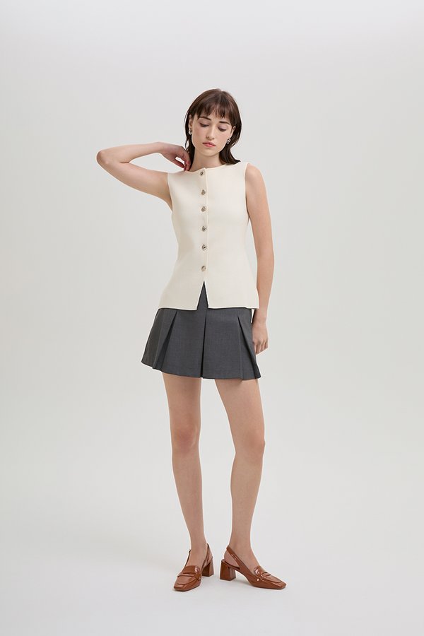 *BACKORDER 2* MYLEE KNIT VEST TOP