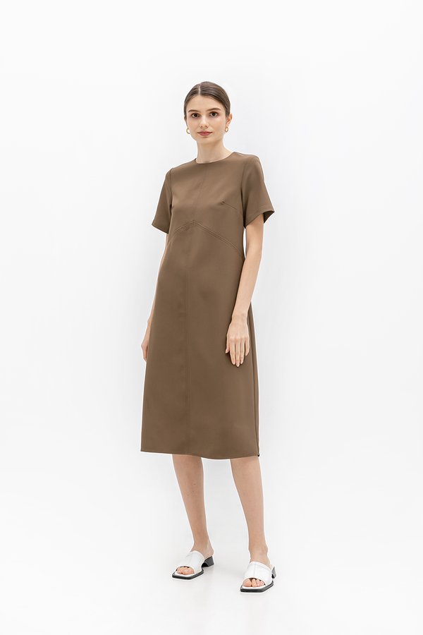 ELONA PANELLED SHIFT DRESS