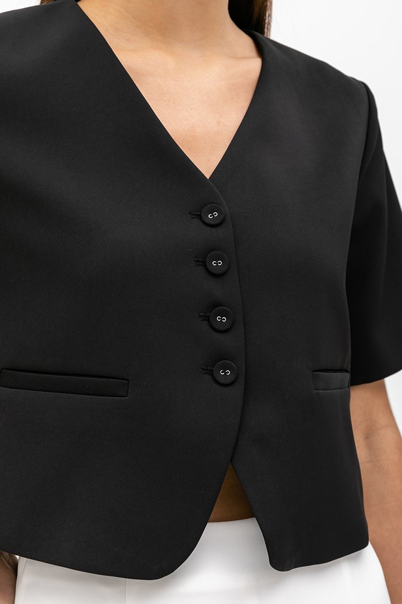 ANDERSON SHORT SLEEVE VEST TOP
