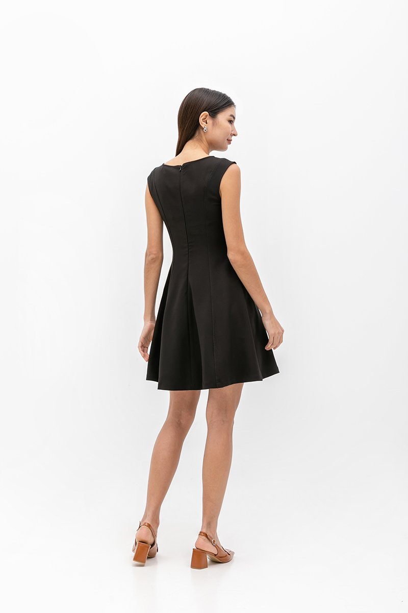 ROXANNE PANELLED MINI DRESS