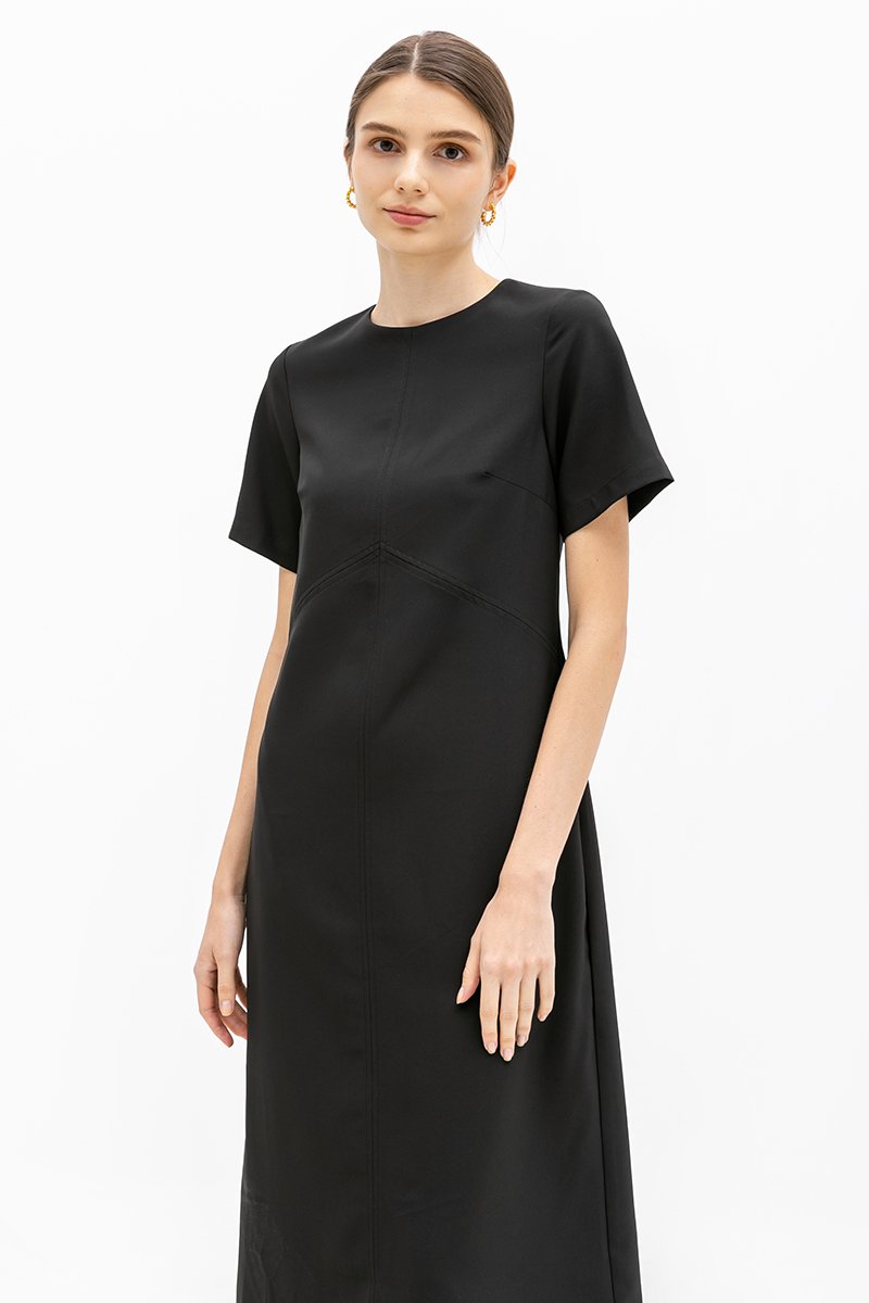 ELONA PANELLED SHIFT DRESS