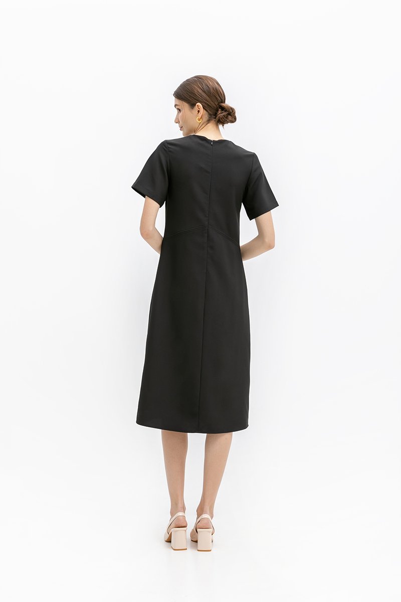 ELONA PANELLED SHIFT DRESS