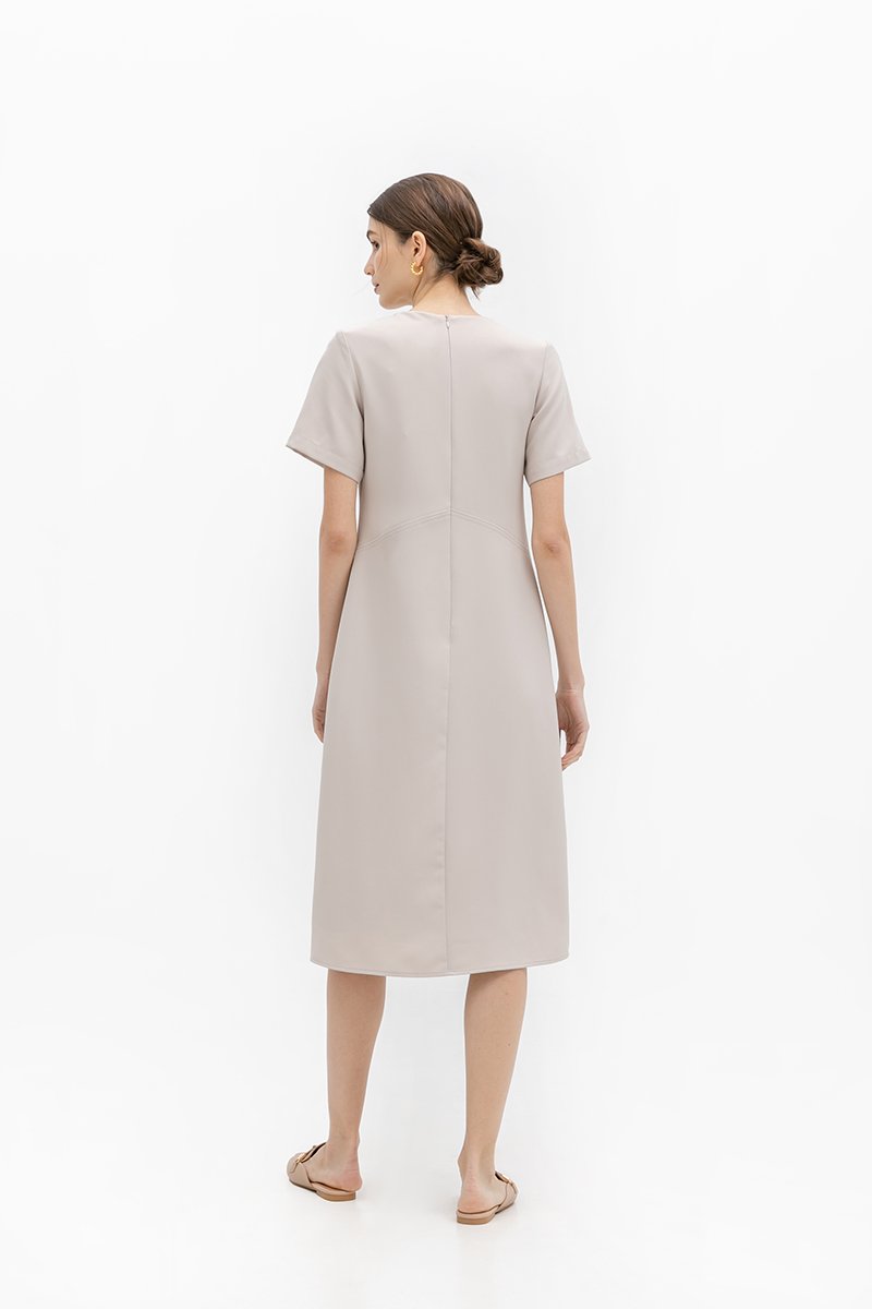 ELONA PANELLED SHIFT DRESS