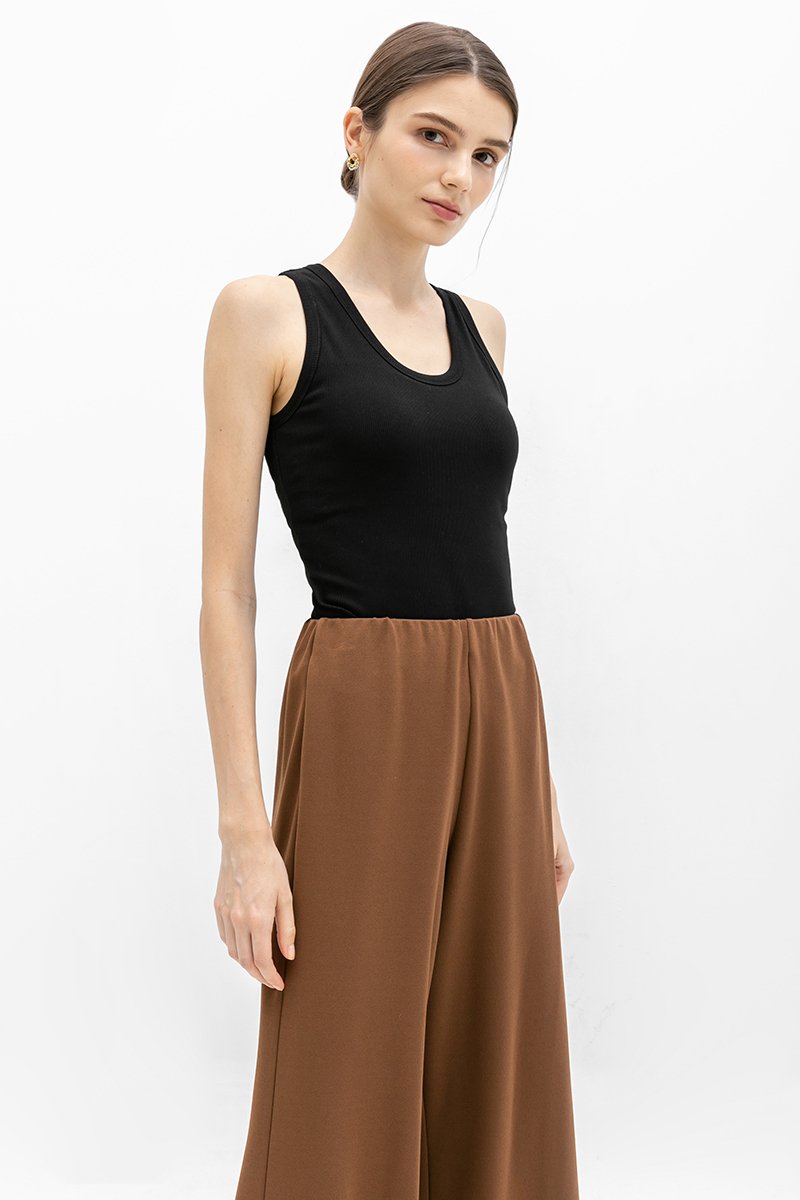 HAYLEY ELASTICATED CREPE PANTS HAYLEY ELASTICATED CREPE PANTS