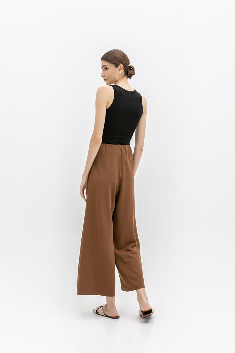HAYLEY ELASTICATED CREPE PANTS HAYLEY ELASTICATED CREPE PANTS
