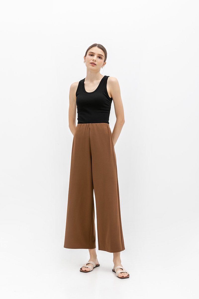 HAYLEY ELASTICATED CREPE PANTS HAYLEY ELASTICATED CREPE PANTS