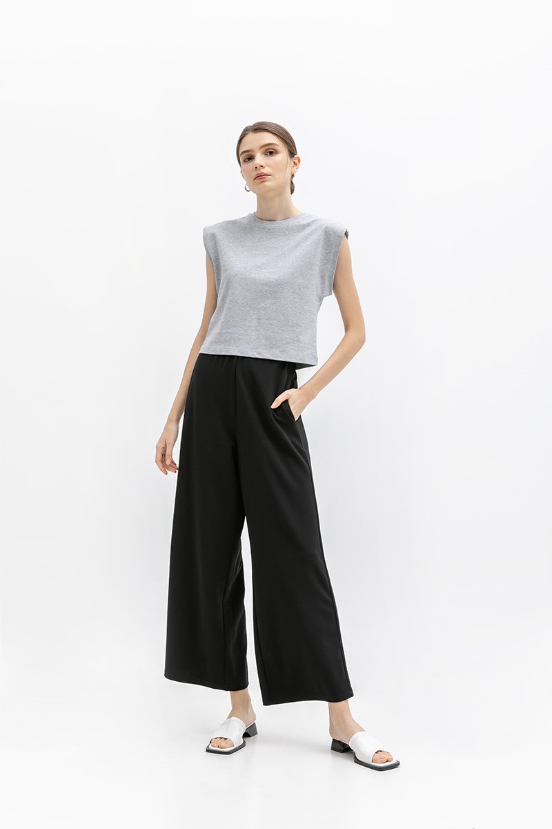 HAYLEY ELASTICATED CREPE PANTS HAYLEY ELASTICATED CREPE PANTS