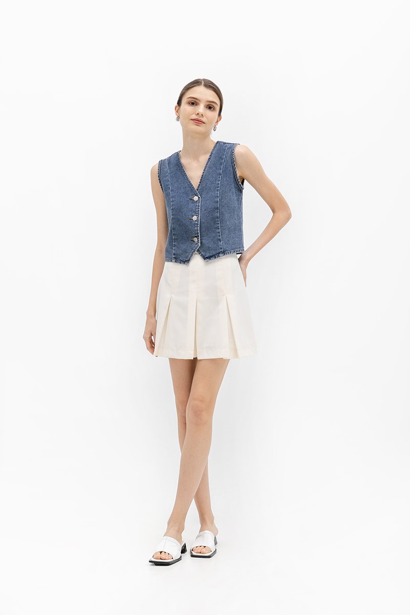 TIANA PLEATED MINI SKORT