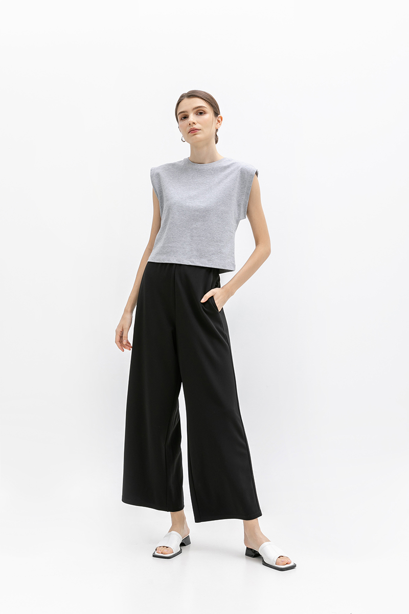 HAYLEY ELASTICATED CREPE PANTS