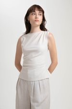 *BACKORDER 2* OLANNA RUCHED TOP *BACKORDER 2* OLANNA RUCHED TOP