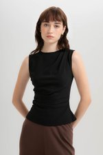 *BACKORDER 2* OLANNA RUCHED TOP *BACKORDER 2* OLANNA RUCHED TOP