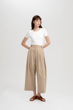 VERA PLEATED WIDE LEG PANTS VERA PLEATED WIDE LEG PANTS