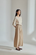 VERA PLEATED WIDE LEG PANTS VERA PLEATED WIDE LEG PANTS