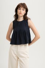 *BACKORDER 4* SHANAE PLEATED TOP *BACKORDER 4* SHANAE PLEATED TOP