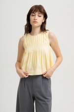 *BACKORDER 4* SHANAE PLEATED TOP *BACKORDER 4* SHANAE PLEATED TOP