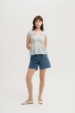 *BACKORDER 4* VIVY BABYDOLL EMPIRE TOP