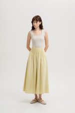 HANNAH PIN TUCK MIDI SKIRT (REGULAR)
