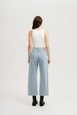 LEAH DENIM STRAIGHT LEG CUFFED JEANS (REGULAR) LEAH DENIM STRAIGHT LEG CUFFED JEANS (REGULAR)
