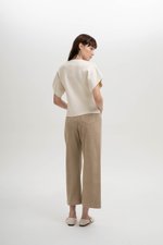 OPHELIA SILVER BUTTON KNIT TOP OPHELIA SILVER BUTTON KNIT TOP