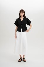 OPHELIA SILVER BUTTON KNIT TOP OPHELIA SILVER BUTTON KNIT TOP