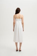 GISELE PLEATED MIDI DRESS GISELE PLEATED MIDI DRESS