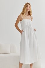 GISELE PLEATED MIDI DRESS GISELE PLEATED MIDI DRESS