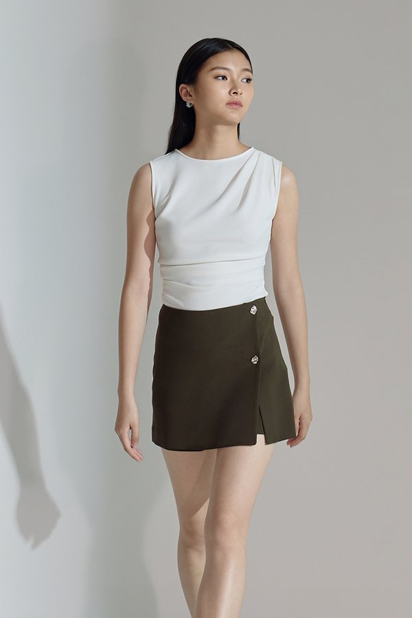 DALE SILVER BUTTON SKORT DALE SILVER BUTTON SKORT