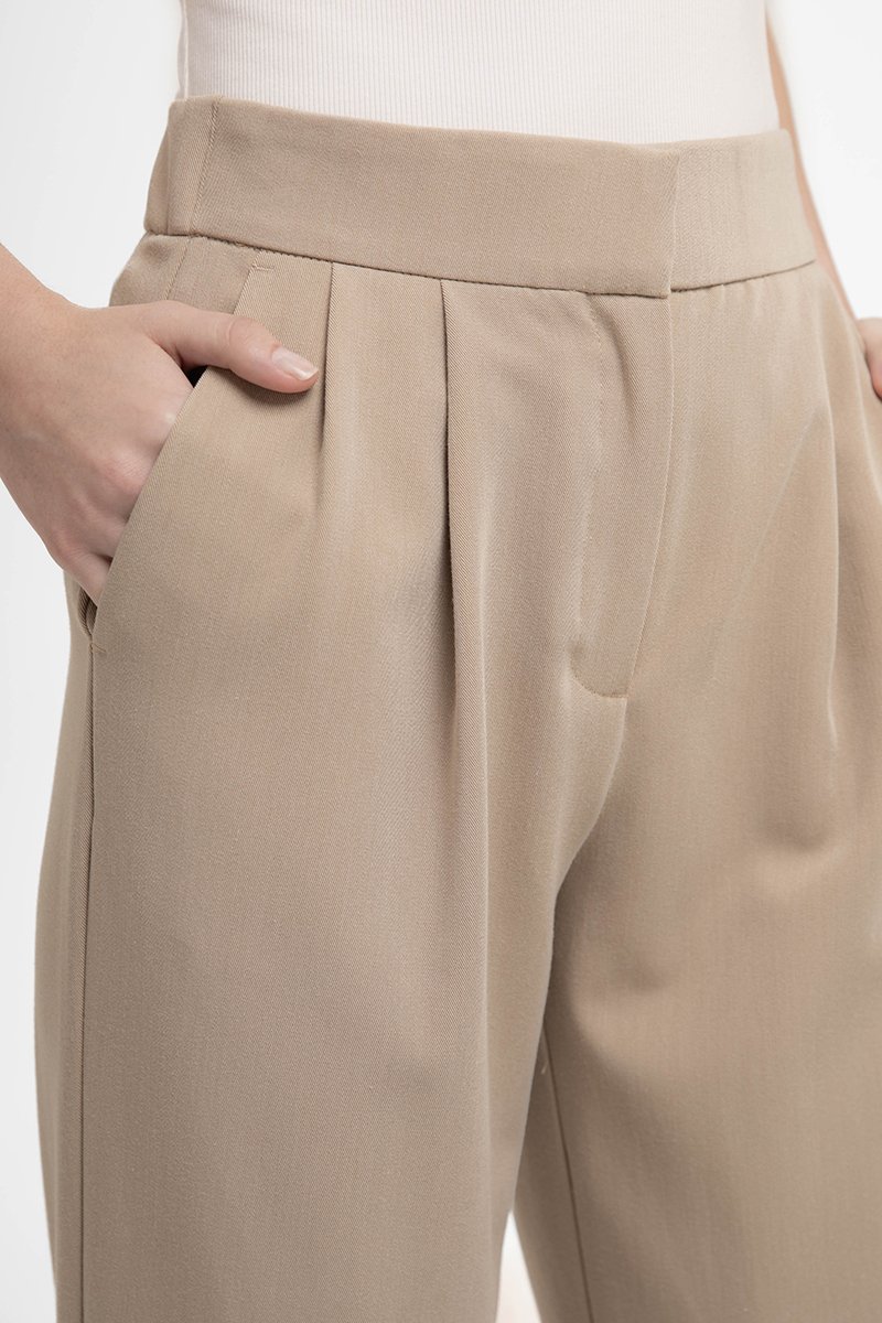 VINCE CUFFED TAPERED PANTS