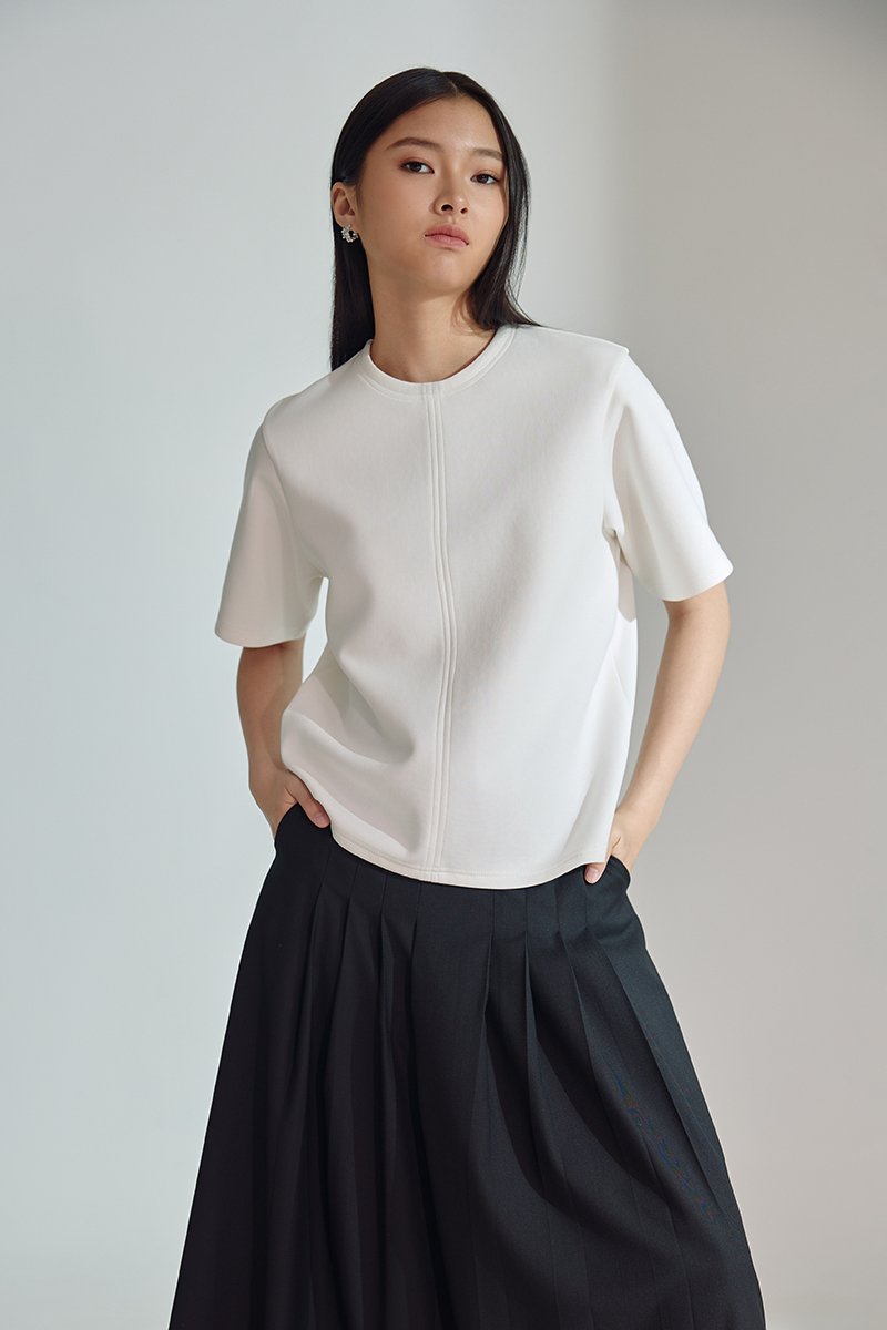 STACIE OVERSIZED MODAL TOP