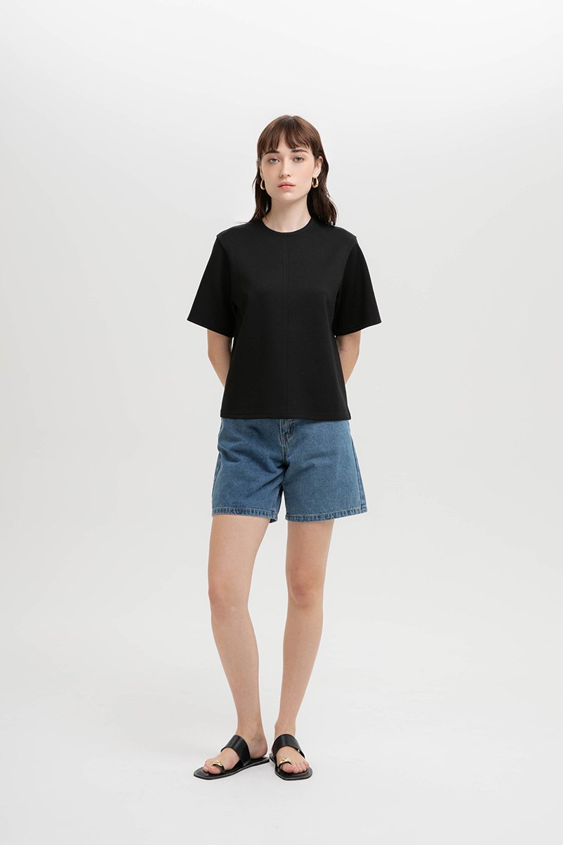 STACIE OVERSIZED MODAL TOP