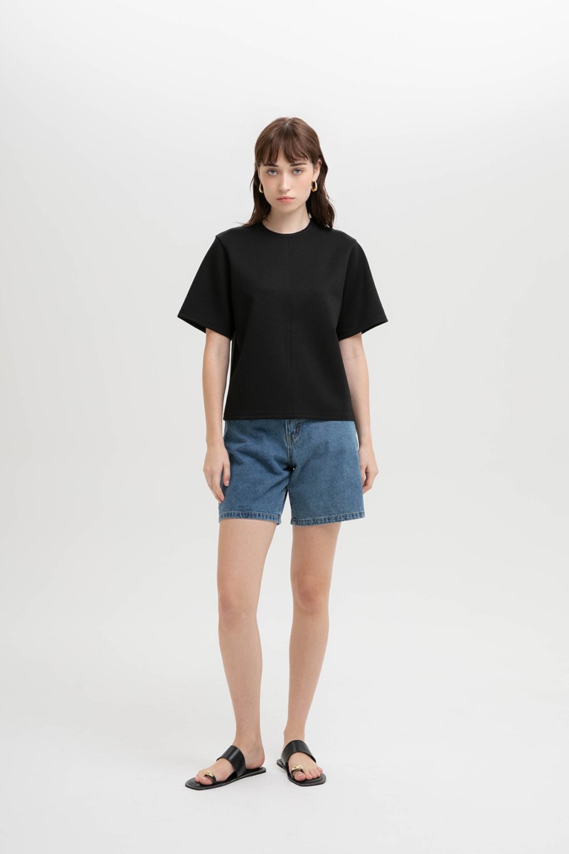 STACIE OVERSIZED MODAL TOP