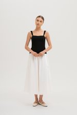 VERALYN SWEET HEART BUSTIER LINEN TOP VERALYN SWEET HEART BUSTIER LINEN TOP