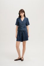 DANELLE DENIM LONG SHORTS DANELLE DENIM LONG SHORTS