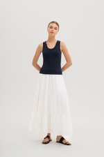 OLINA PADDED SCOOP NECK TANK TOP OLINA PADDED SCOOP NECK TANK TOP