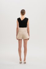 LYON HIGH WAISTED TAILORED SHORTS LYON HIGH WAISTED TAILORED SHORTS