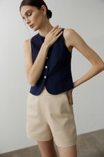 LYON HIGH WAISTED TAILORED SHORTS LYON HIGH WAISTED TAILORED SHORTS