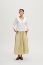 MADELINE PETER PAN COLLAR LONG SLEEVE TOP MADELINE PETER PAN COLLAR LONG SLEEVE TOP
