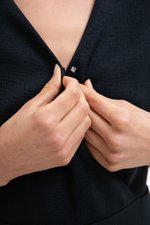 ABBIE TEXTURED JUMPSUIT W SASH