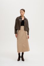 *BACKORDER* OLSEN OVERSIZED LEATHER JACKET *BACKORDER* OLSEN OVERSIZED LEATHER JACKET