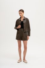 *BACKORDER* OLSEN OVERSIZED LEATHER JACKET *BACKORDER* OLSEN OVERSIZED LEATHER JACKET