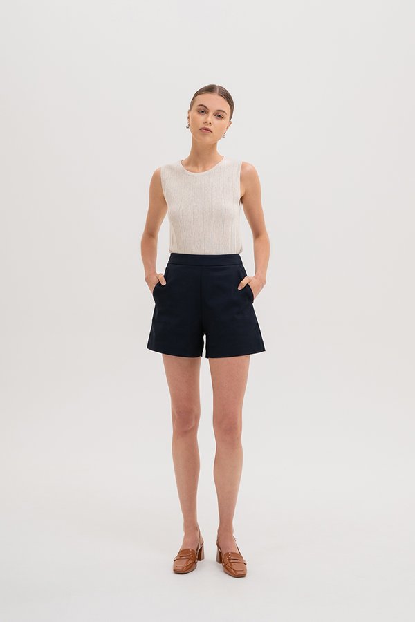 *BACKORDER 3* LYON HIGH WAISTED TAILORED SHORTS *BACKORDER 3* LYON HIGH WAISTED TAILORED SHORTS