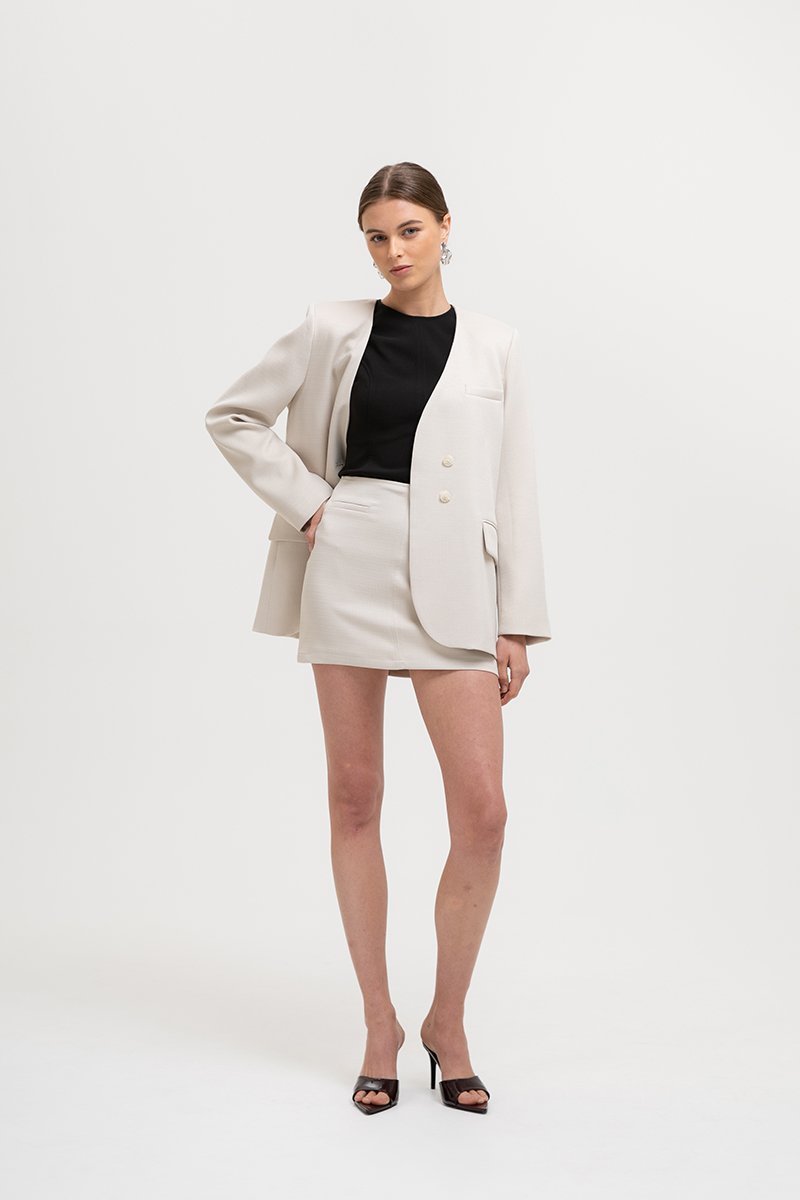 CAMILLA TWEED SKORT